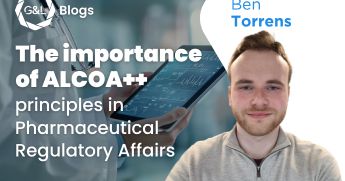 The importance of ALCOA++ principles in… | G&L Scientific